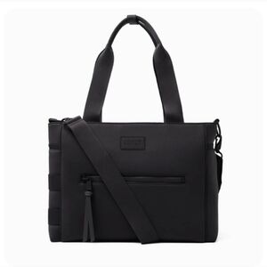 DAGNE DOVER Wade Neoprene Diaper Tote ,Large Travel Tote with Luggage Sleeve .
